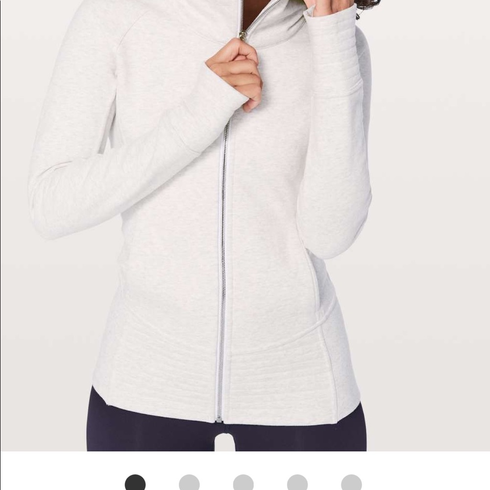Lululemon Radiant Jacket II
Heathered White